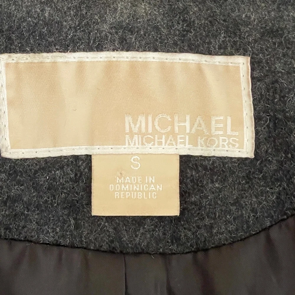 Michael Kors Woolen Winter Jacket Size Small Excellent Condition
